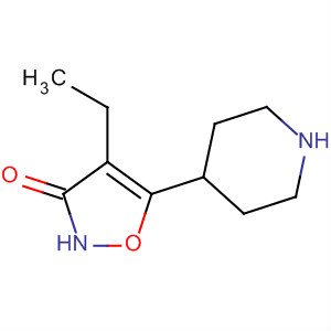 3(2H)-Isoxazolone, 4-ethyl-5-(4-piperidinyl)-