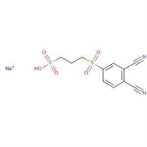 1-Propanesulfonic acid, 3-[(3,4-dicyanophenyl)sulfonyl]-, sodium salt