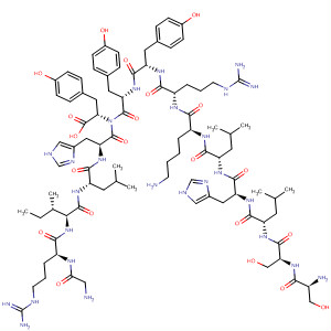 L-Tyrosine,L-seryl-L-seryl-L-leucyl-L-histidyl-L-leucyl-L-lysyl-L-arginyl-L-tyrosyl-L-tyrosylglycyl-L-arginyl-L-isoleucyl-L-leucyl-L-histidyl-