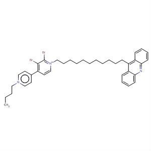 4,4'-Bipyridinium, 1-[11-(9-acridinyl)undecyl]-1'-butyl-, dibromide