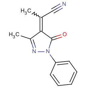 Propanenitrile,2-(1,5-dihydro-3-methyl-5-oxo-1-phenyl-4H-pyrazol-4-ylidene)-