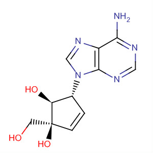 3-Cyclopentene-1,2-diol, 5-(6-amino-9H-purin-9-yl)-2-(hydroxymethyl)-,(1S,2S,5R)-