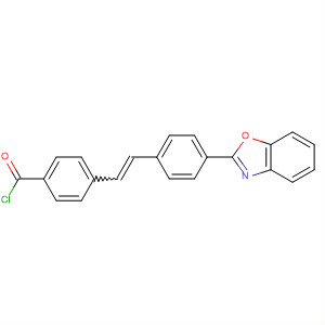4-{2-[4-(1,3-Benzoxazol-2-yl)phenyl]vinyl}benzoyl chloride