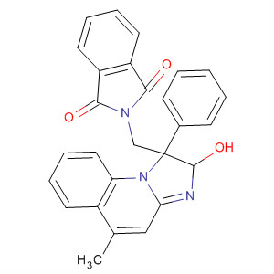 1H-Isoindole-1,3(2H)-dione,2-[(2-hydroxy-5-methylbenzimidazo[1,2-a]quinolin-1-yl)methyl]-