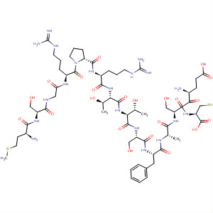 L-Cysteine,L-methionyl-L-serylglycyl-L-arginyl-L-prolyl-L-arginyl-L-threonyl-L-threonyl-L-seryl-L-phenylalanyl-L-alanyl-L-a-glutamyl-L-seryl-