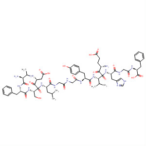 L-Phenylalanine,L-valyl-L-phenylalanyl-L-a-aspartyl-L-seryl-L-leucylglycylglycyl-L-tyrosyl-L-a-glutamyl-L-valyl-L-histidylglycyl-