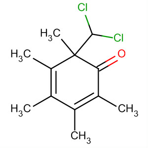 2,4-Cyclohexadien-1-one, 6-(dichloromethyl)-2,3,4,5,6-pentamethyl-
