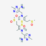 N,N'-{disulfanediylbis[(2Z)-5-(methylsulfinyl)pent-2-ene-3,2-diyl]}bis{N-[(4-amino-2-methylpyrimidin-5-yl)methyl]formamide}