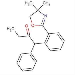 2-Butanone, 1-[2-(4,5-dihydro-4,4-dimethyl-2-oxazolyl)phenyl]-1-phenyl-