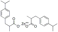 PHENYLPROPANOIC ACID -A-METHYL-4-(ISOPROPYL)-,ZINC SALT