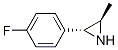 AZIRIDINE, 2-(4-FLUOROPHENYL)-3-METHYL-, (2R,3R)-
