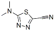 1,3,4-Thiadiazole-2-carbonitrile,  5-(dimethylamino)-