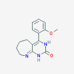 4-(2-methoxyphenyl)-1,3,5,6,7,8-hexahydro-2H-pyrimido[4,5-b]azepin-2-one