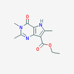 Ethyl 2,3,6-trimethyl-4-oxo-4,5-dihydro-3H-pyrrolo[3,2-d]pyrimidine-7-carboxylate