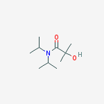 Propanamide, 2-hydroxy-2-methyl-N,N-bis(1-methylethyl)-