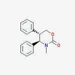 2H-1,3-Oxazin-2-one, tetrahydro-3-methyl-4,5-diphenyl-, trans-