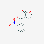 2(3H)-Furanone, dihydro-3-(2-nitrobenzoyl)-