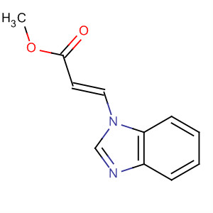 2-Propenoic acid, 3-(1H-benzimidazol-1-yl)-, methyl ester, (2E)-