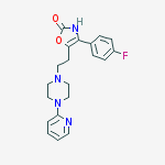 4-(4-fluorophenyl)-5-[2-(4-pyridin-2-ylpiperazin-1-yl)ethyl]-1,3-oxazol-2(3H)-one
