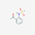 Methanesulfonamide, N-(2-acetylphenyl)