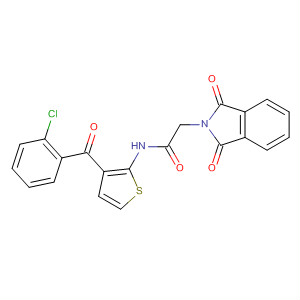 2H-Isoindole-2-acetamide,N-[3-(2-chlorobenzoyl)-2-thienyl]-1,3-dihydro-1,3-dioxo-