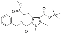 2-BENZYL 4-(TERT-BUTYL) 3-(3-METHOXY-3-OXOPROPYL)-5-METHYL-1H-PYRROLE-2,4-DICARBOXYLATE