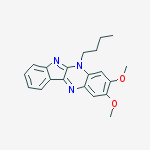5-butyl-2,3-dimethoxy-5H-indolo[2,3-b]quinoxaline