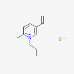 Pyridinium, 5-ethenyl-2-methyl-1-propyl-, bromide