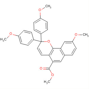2H-Naphtho[1,2-b]pyran-5-carboxylic acid,9-methoxy-2,2-bis(4-methoxyphenyl)-, methyl ester
