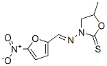 5-Methyl-3-[(5-nitrofurfurylidene)amino]-2-oxazolidinethione