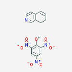 Isoquinoline, 7,8-dihydro-, compd. with 2,4,6-trinitrophenol (1:1)