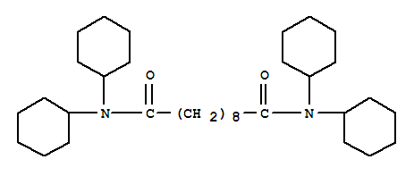 N,N,N',N'-tetracyclohexyldecanediamide