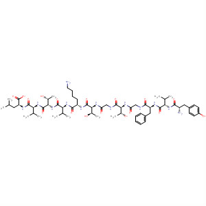 L-Leucine,L-tyrosyl-L-valyl-L-phenylalanylglycyl-L-threonylglycyl-L-threonyl-L-lysyl-L-valyl-L-threonyl-L-valyl-