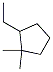 2-Ethyl-1,1-dimethylcyclopentane