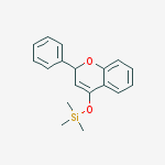 Silane, trimethyl[(2-phenyl-2H-1-benzopyran-4-yl)oxy]-
