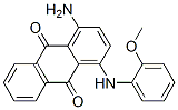 1-amino-4-[(2-methoxyphenyl)amino]anthraquinone