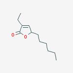 2(5H)-Furanone, 3-ethyl-5-hexyl-