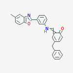 4-benzyl-6-({[3-(5-methyl-1,3-benzoxazol-2-yl)phenyl]amino}methylidene)cyclohexa-2,4-dien-1-one