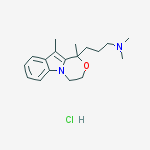 3-(1,10-dimethyl-3,4-dihydro-1H-[1,4]oxazino[4,3-a]indol-1-yl)-N,N-dimethylpropan-1-amine hydrochloride