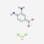 dichloroplatinum(2+) (4-carboxybenzene-1,2-diyl)diazanide