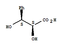 Benzenepropanoicacid, a,b-dihydroxy-, (aR,bR)-rel-