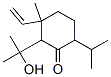 Cyclohexanone,  3-ethenyl-2-(1-hydroxy-1-methylethyl)-3-methyl-6-(1-methylethyl)-