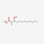 Dodecanoic acid, 3-hydroxy-2-methyl-