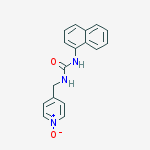 Urea, N-1-naphthalenyl-N'-[(1-oxido-4-pyridinyl)methyl]-