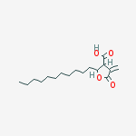 4-methylidene-5-oxo-2-undecyltetrahydrofuran-3-carboxylic acid