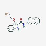 3-(2-bromoethoxy)-N-naphthalen-2-yl-1H-indole-2-carboxamide