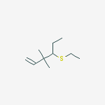 1-Hexene, 4-(ethylthio)-3,3-dimethyl-