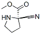 PROLINE,2-CYANO-,METHYL ESTER