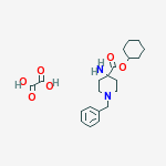 4-PIPERIDINECARBOXYLIC ACID 4-AMINO-1-BENZYL-,CYCLOHEXYL ESTER,ETHANEDIOATE (1:2)