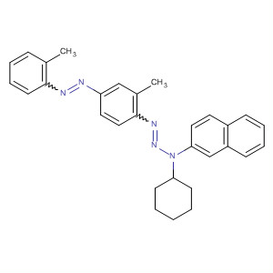 2-Naphthalenamine,N-cyclohexyl-1-[[2-methyl-4-[(2-methylphenyl)azo]phenyl]azo]-